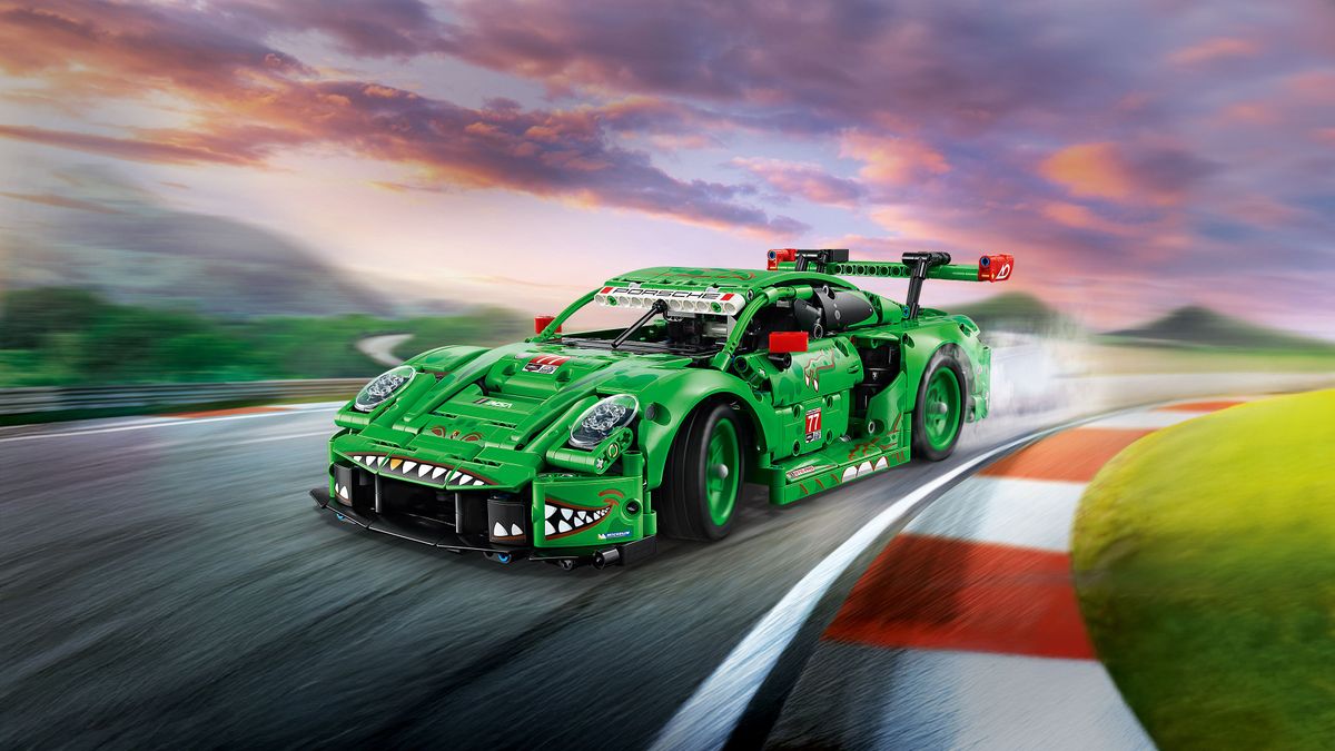 Porsche 911 GT3 R REXY AO Racing Car LEGO 42224