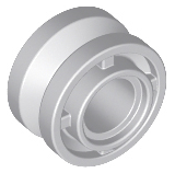 42610 | Wheel 11mm D. x 8mm with Center Groove | LEGOPART