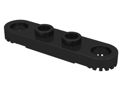 4263 | Technic, Plate 1 x 4 with Toothed Ends | LEGOPART