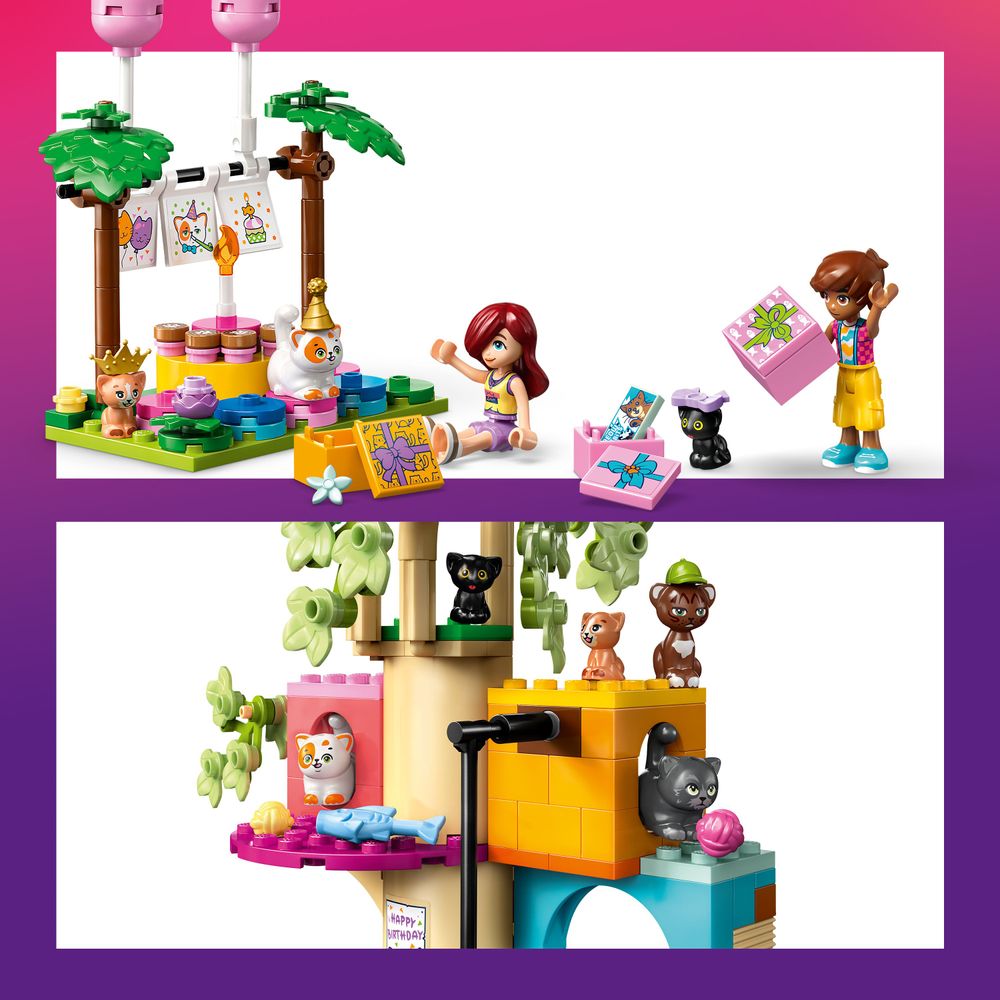 Cat Birthday Party & Tree House LEGO 42666
