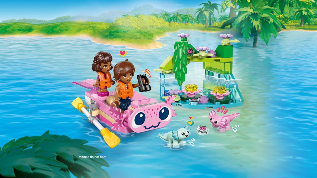 Axolotl Adventure Boat LEGO 42681