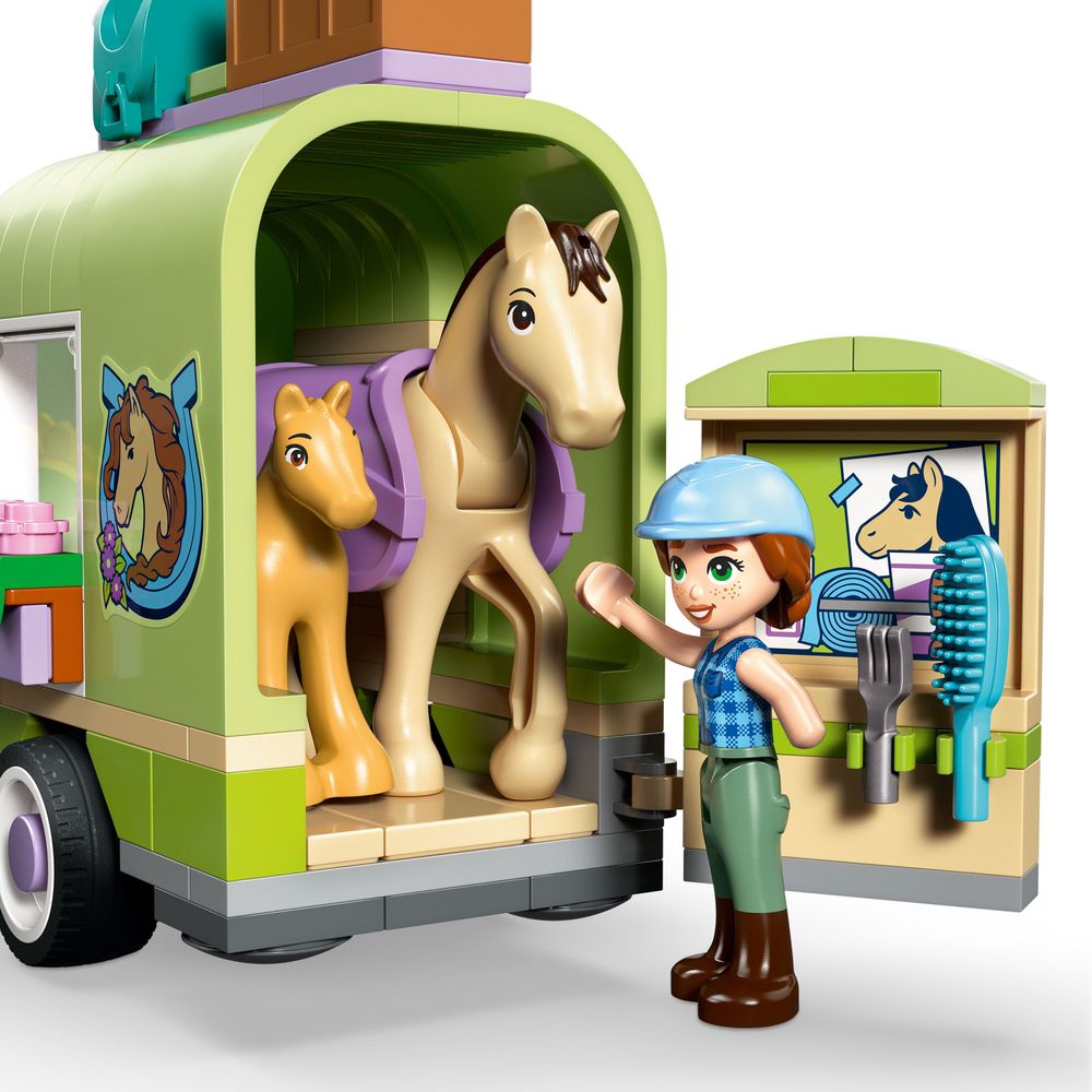 Horse & Baby Foal Trailer LEGO 42695
