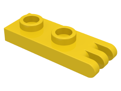 4275b | Hinge Plate 1 x 2 with 3 Fingers on End - Hollow Studs | LEGOPART