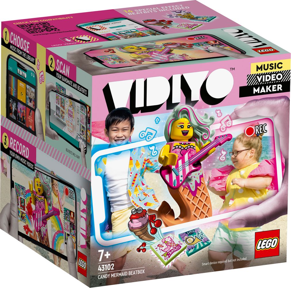 Candy Mermaid BeatBox LEGO 43102