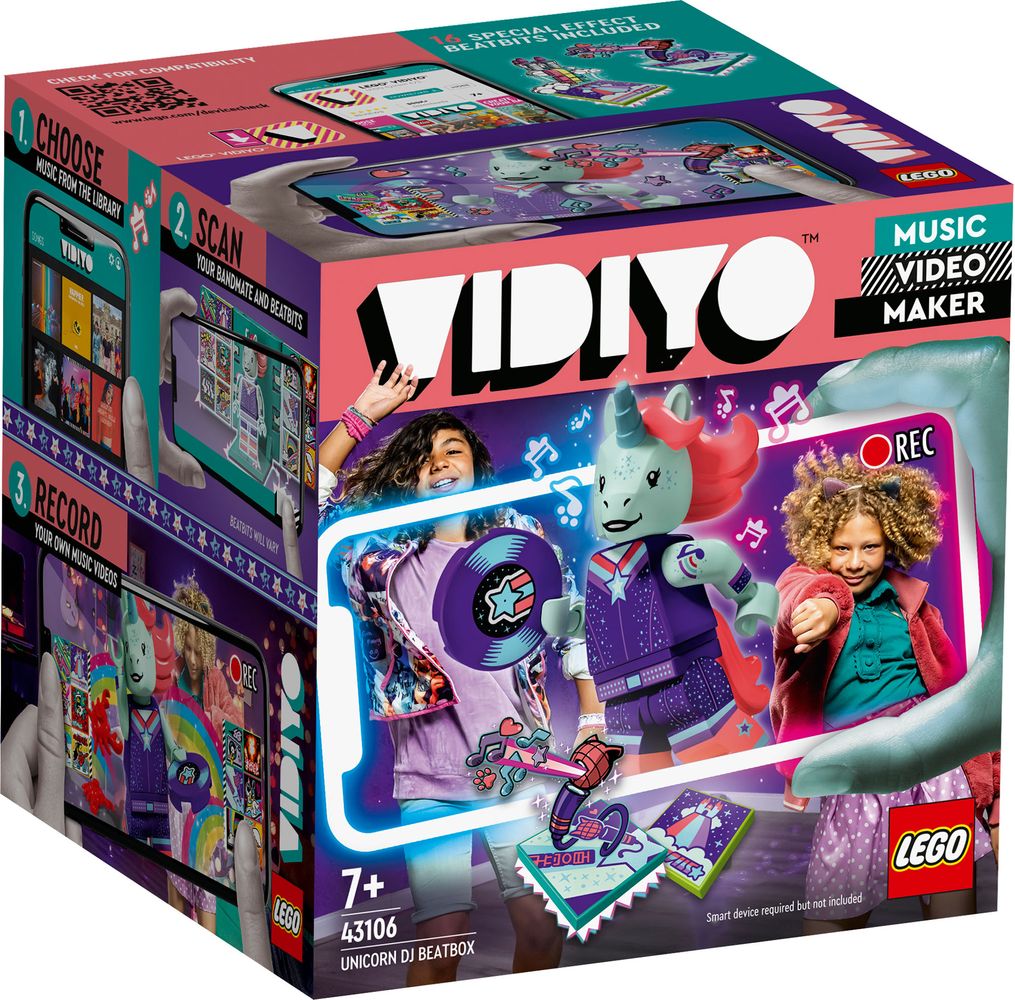 Unicorn DJ BeatBox LEGO 43106