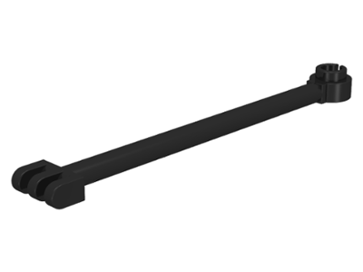 4319 | Hinge Bar 8L with 3 Fingers and Open End Stud | LEGOPART