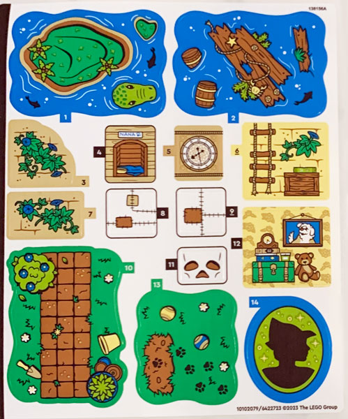 43220stk01 | Sticker Sheet for Set 43220 - | LEGOPART