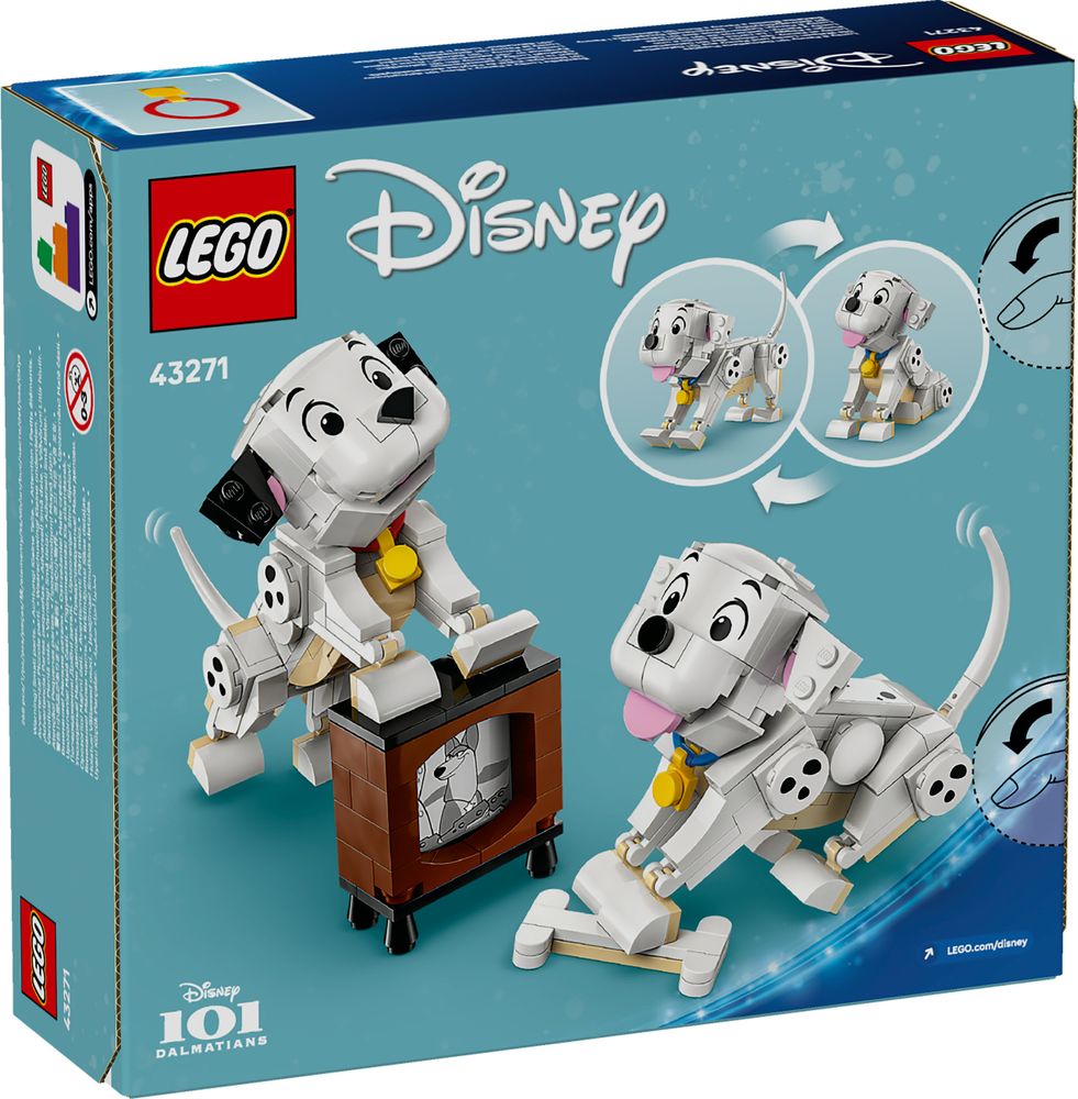 Lucky & Penny 101 Dalmatians Puppies LEGO 43271