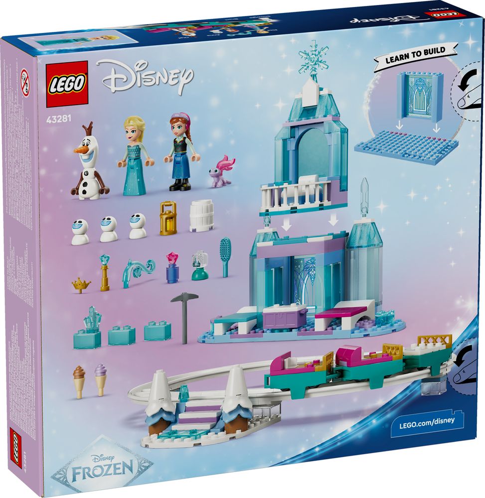 Elsa's Ice Castle & Snow Ride Adventure LEGO 43281