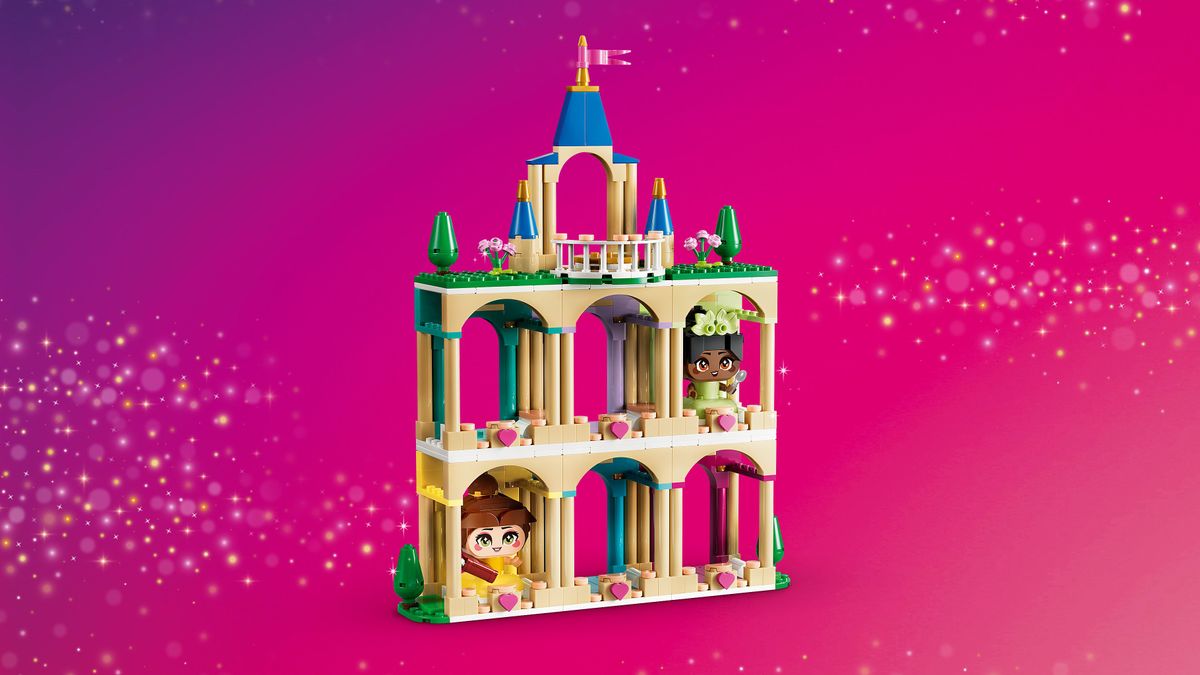 Mini Belle & Tiana with Castle LEGO 43291