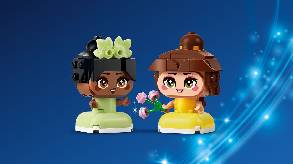 Mini Belle & Tiana with Castle LEGO 43291