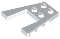 43719 | Wedge, Plate 4 x 4 | LEGOPART