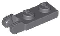 44302 | Hinge Plate 1 x 2 Locking with 2 Fingers on End | LEGOPART