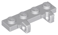 44568 | Hinge Plate 1 x 4 Locking Dual 1 Finger on Side | LEGOPART