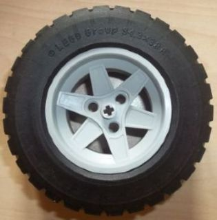 44772c03 | Wheel 56mm D. x 34mm Technic Racing Medium, 3 Pin Holes with Black Tire 94.3 x 38 R | LEGOPART