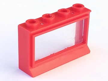 453bc01 | Window 1 x 4 x 2 with Extended Lip, with Glass | LEGOPART