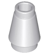 4589b | Cone 1 x 1 with Top Groove | LEGOPART