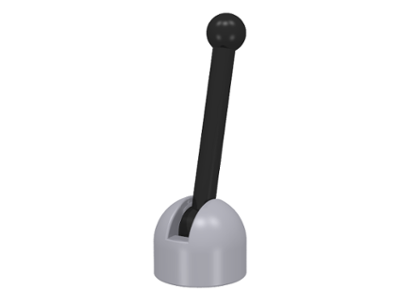 4592c02 | Antenna Small Base with Black Lever | LEGOPART