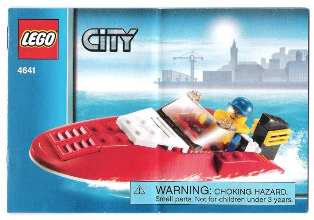 4641-1 | Speed Boat | INSTRUCTIONS | LEGOPART