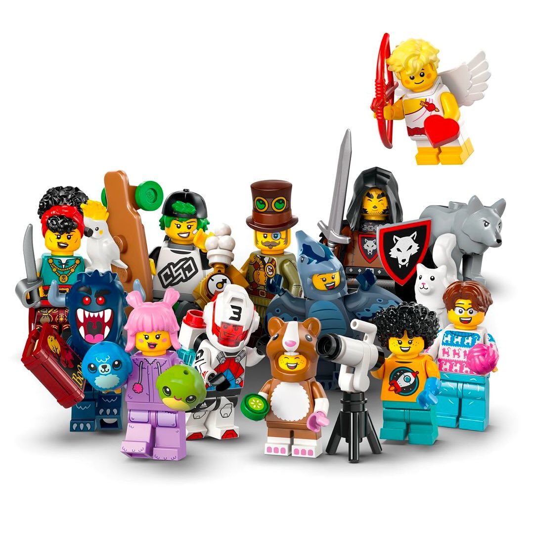 Minifigures series 27 per serie van 12 stuk