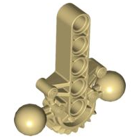 47306 | Bionicle Hips / Lower Torso with 2 Ball Joint and 7 Tooth Half Gear | LEGOPART