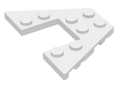 47407 | Wedge, Plate 4 x 6 | LEGOPART