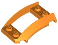 47755 | Wedge 4 x 3 Open with Cutout and 4 Studs | LEGOPART