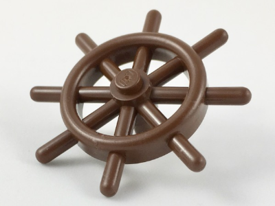 4790a | Boat, Ship's Wheel without Slots in Pin | LEGOPART