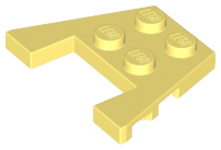 48183 | Wedge, Plate 3 x 4 with Stud Notches | LEGOPART