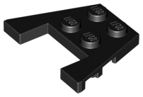 48183 | Wedge, Plate 3 x 4 with Stud Notches | LEGOPART