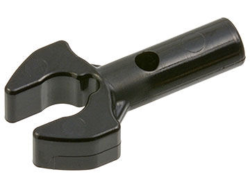 48729b | Bar   1L with Clip Mechanical Claw - Cut Edges and Hole on Side | LEGOPART