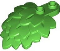 5058 | Plant Plate, Round 1 x 2 with Layered Leaves | LEGOPART