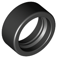 50945 | Tire 14mm D. x 6mm Solid Smooth | LEGOPART