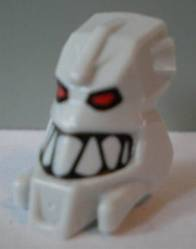 55240pb01 | Minifigure, Head, Modified Bionicle Piraka Thok Pattern | LEGOPART