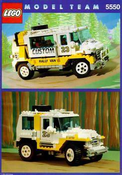 5550-1 | Custom Rally Van | INSTRUCTIONS | LEGOPART