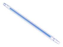 57539pb03 | Hose, Flexible Ribbed with 8mm Ends 19L / 15.2cm with Molded Blue Center Pattern | LEGOPART