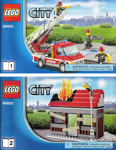 60003-1 | Fire Emergency | INSTRUCTIONS | LEGOPART