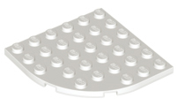 6003 | Plate, Round Corner 6 x 6 | LEGOPART