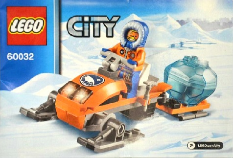 60032-1 | Arctic Snowmobile | INSTRUCTIONS | LEGOPART