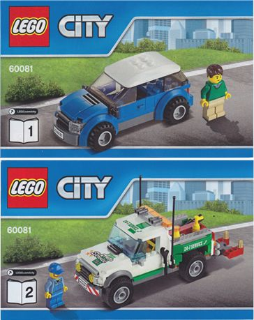 60081-1 | Pickup Tow Truck | INSTRUCTIONS | LEGOPART