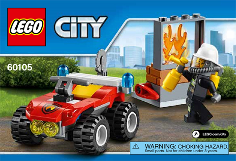 60105-1 | Fire ATV | INSTRUCTIONS | LEGOPART