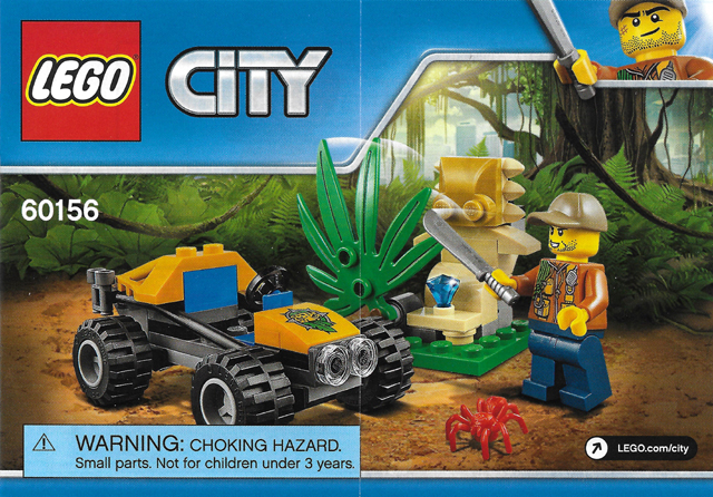 60156-1 | Jungle Buggy | INSTRUCTIONS | LEGOPART