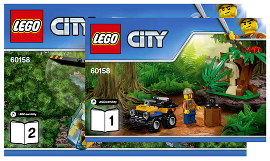 60158-1 | Jungle Cargo Helicopter | INSTRUCTIONS | LEGOPART