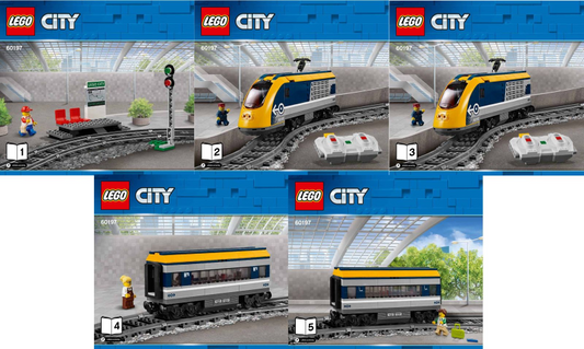 60197-1 | Passenger Train | INSTRUCTIONS | LEGOPART