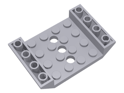 60219 | Slope, Inverted 45 6 x 4 Double with 4 x 4 Cutout and 3 Holes | LEGOPART