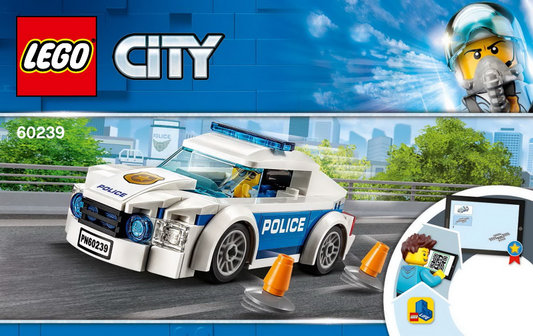 60239-1 | Police Patrol Car | INSTRUCTIONS | LEGOPART