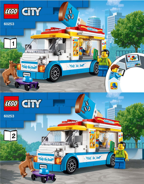 60253-1 | Ice-cream Truck | INSTRUCTIONS | LEGOPART