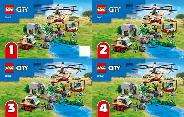 60302-1 | Wildlife Rescue Operation | INSTRUCTIONS | LEGOPART