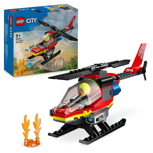 Brandweerhelikopter LEGO 60411