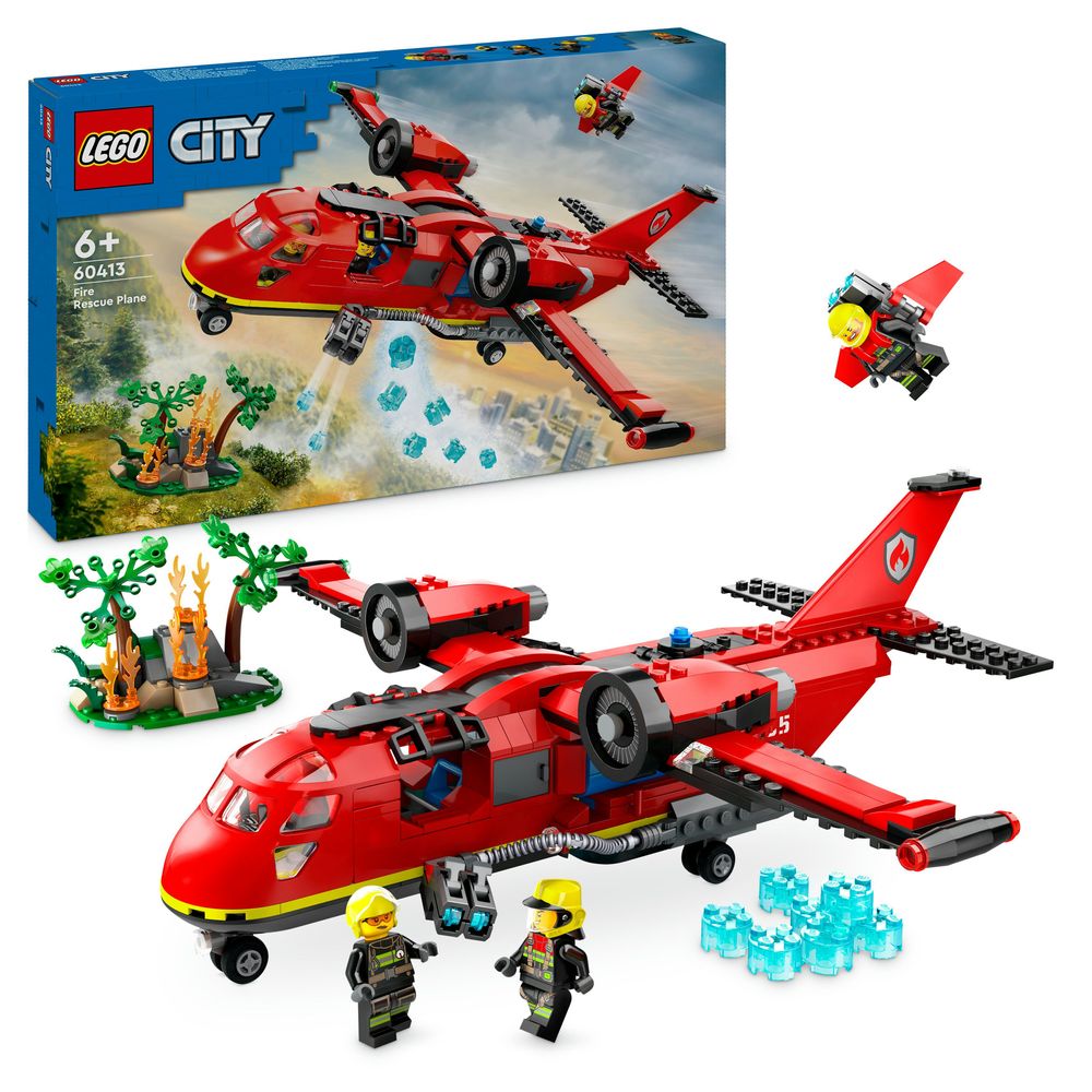 Brand reddingsvliegtuig LEGO 60413